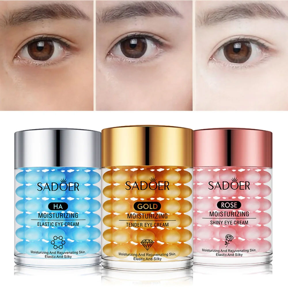 Hyaluronic Acid Serum - 24K Gold Moisturizing Eye Cream Anti