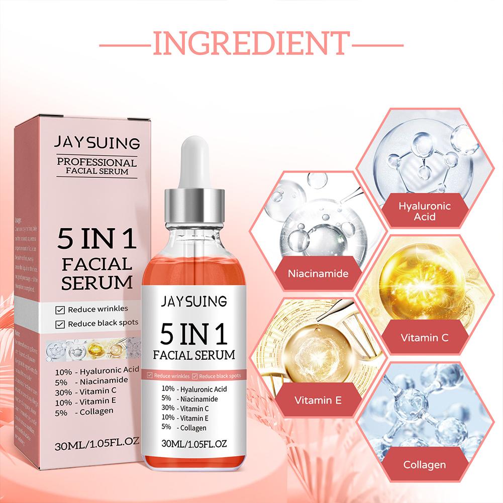 30ml Face Serum 5 In 1 Moistur - Snail Mucin Essence 评论和价格