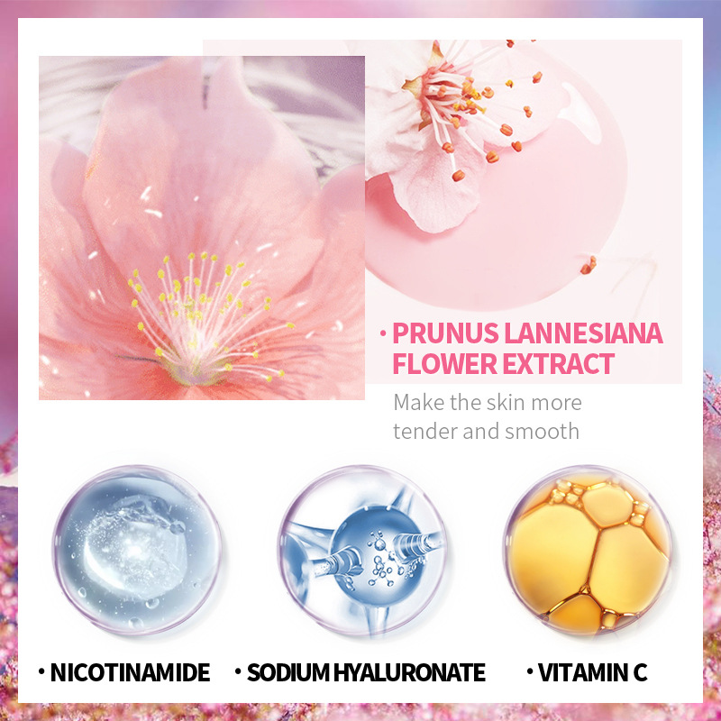 LAIKOU 8Pcs Sakura Facial Skin - Hyaluronic Acid Serum 评论和价格